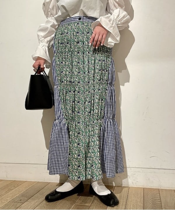 葛岡 七海さんの「BEAMS WOMEN｜Ray BEAMS / シルケット リブ ソックス」を使ったコーディネート