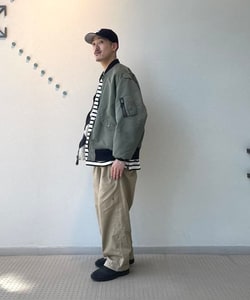 ラルフローレン ビームス /  2Pleat BIG Chino Pants