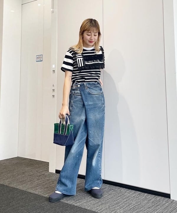 ハルカワエさんの「BEAMS WOMEN｜L.L.Bean &times; BEAMS PLUS ＆ BEAMS BOY / Deep Bottom Deluxe Boat and Tote Mini」を使ったコーディネート