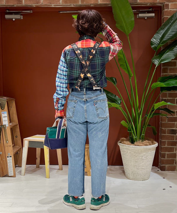 エノモト アミさんの「BEAMS WOMEN｜L.L.Bean × BEAMS PLUS ＆ BEAMS BOY / Deep Bottom Deluxe Boat and Tote Mini」を使ったコーディネート