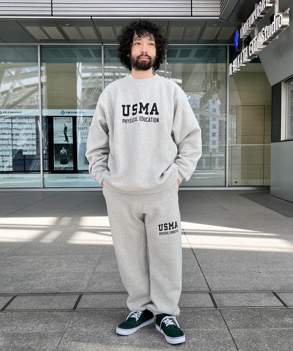 ブランド品専門の BUZZ RICKSON'S × BEAMS 別注 USMA スウェットパンツ