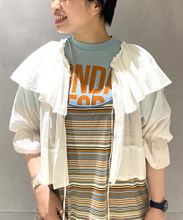 AYANO TSUJIさんの「BEAMS WOMEN｜HOKA ONE ONE / ORA Recovery Flip」を使ったコーディネート