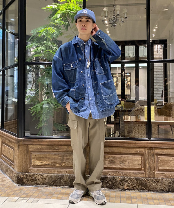 平柳 楓馬さんの「BEAMS WOMEN｜BEAMS / スクエア リング SILVER925」を使ったコーディネート