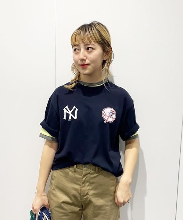 ハルカワエさんの「BEAMS WOMEN｜BUZZ RICKSON'S &times; BEAMS BOY / チノパンツ」を使ったコーディネート