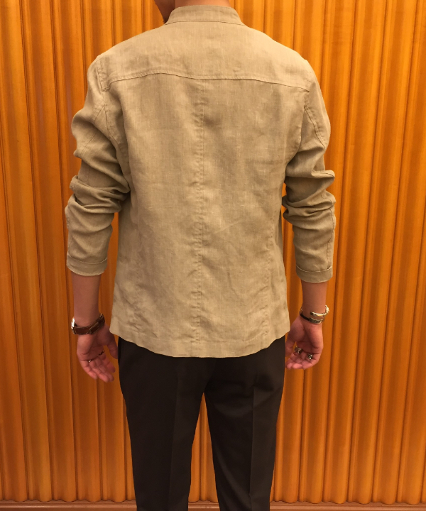 TATRAS FALANGIO リネン シングルライダース ブルゾン サイズM