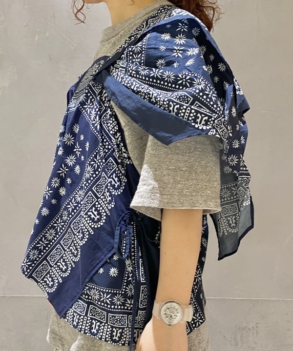 原口 愛さんの「BEAMS WOMEN｜WAREHOUSE & CO. / 別注 ステンシル13 Tシャツ」を使ったコーディネート