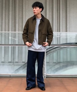 BEAMS F（ビームスF）Barbour × BEAMS F / 別注 SPEY ピーチドコットン 