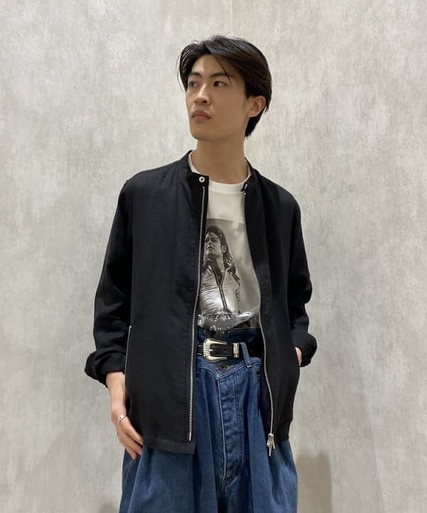 平柳 楓馬さんの「BEAMS WOMEN｜TORY LEATHER / 1 Creased Belt」を使ったコーディネート