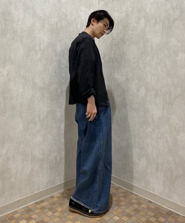 平柳 楓馬さんの「BEAMS WOMEN｜TORY LEATHER / 1 Creased Belt」を使ったコーディネート
