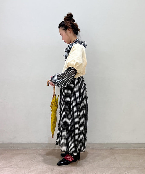 清水 彩乃さんの「BEAMS WOMEN｜Dicesare Designs / Kabocha傘」を使ったコーディネート