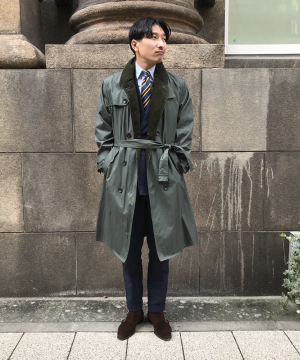 Barbour Whitley トレンチコート-