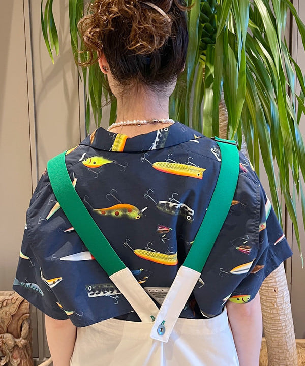 清水 彩乃さんの「BEAMS WOMEN｜【別注】Healthknit / ワッフル ボーダー Tシャツ」を使ったコーディネート