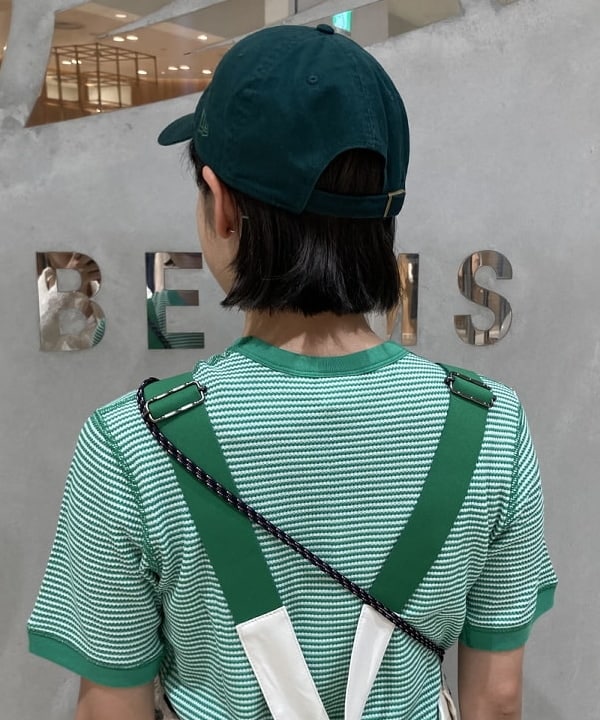 葵さんの「BEAMS WOMEN｜【別注】Healthknit / ワッフル ボーダー Tシャツ」を使ったコーディネート