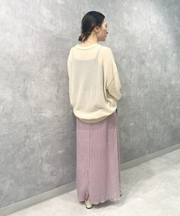 越智 里美さんの「BEAMS WOMEN｜jour couture / Dimple.03 パールネックレス」を使ったコーディネート