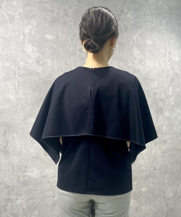 越智 里美さんの「BEAMS WOMEN｜Demi-Luxe BEAMS / ダブルパール イヤリング」を使ったコーディネート