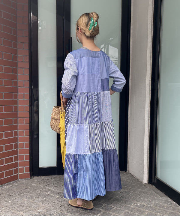 にしだてさんの「BEAMS WOMEN｜Dicesare Designs / Kabocha傘」を使ったコーディネート