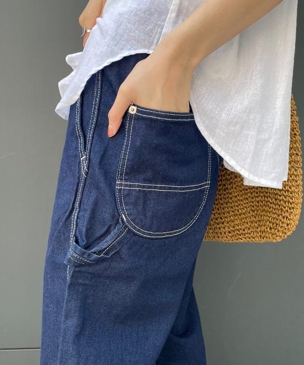 おのすさんの「BEAMS WOMEN｜12オンス デニム ペインター パンツ」を使ったコーディネート