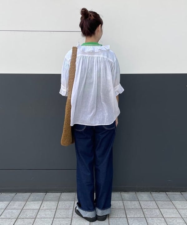 おのすさんの「BEAMS WOMEN｜12オンス デニム ペインター パンツ」を使ったコーディネート