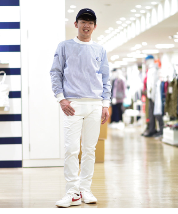 カズミ！ビームスゴルフ　トレーナー ビームス ゴルフ 小田急百貨店 新宿店（1126343） スタイリング