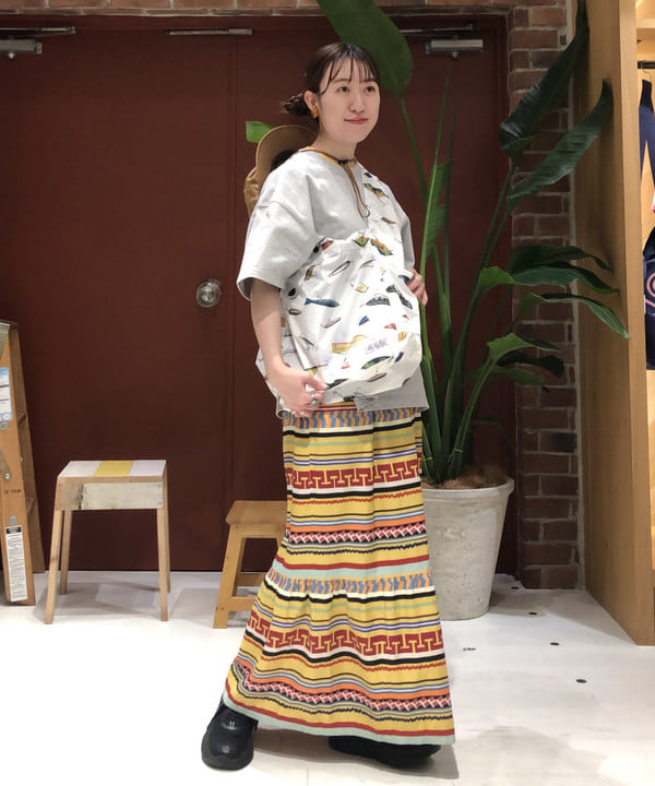 イシイ サオリさんの「BEAMS WOMEN｜THE NORTH FACE / ブリマーハット」を使ったコーディネート