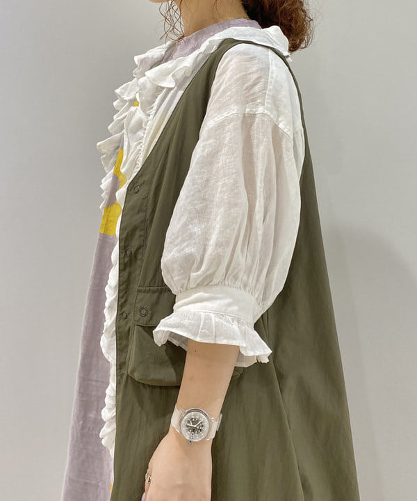 原口 愛さんの「BEAMS WOMEN｜orSlow / 別注 No.8 DENIM」を使ったコーディネート