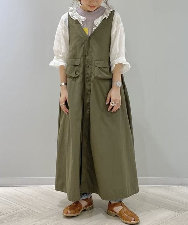 原口 愛さんの「BEAMS WOMEN｜orSlow / 別注 No.8 DENIM」を使ったコーディネート