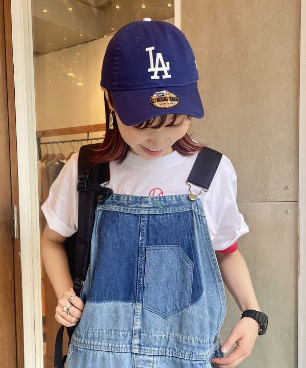 SHINAGAWAさんの「BEAMS WOMEN｜【別注】Healthknit / ワッフル ボーダー Tシャツ」を使ったコーディネート