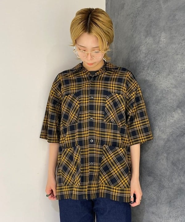 シマダリツコさんの「BEAMS WOMEN｜12オンス デニム ペインター パンツ」を使ったコーディネート