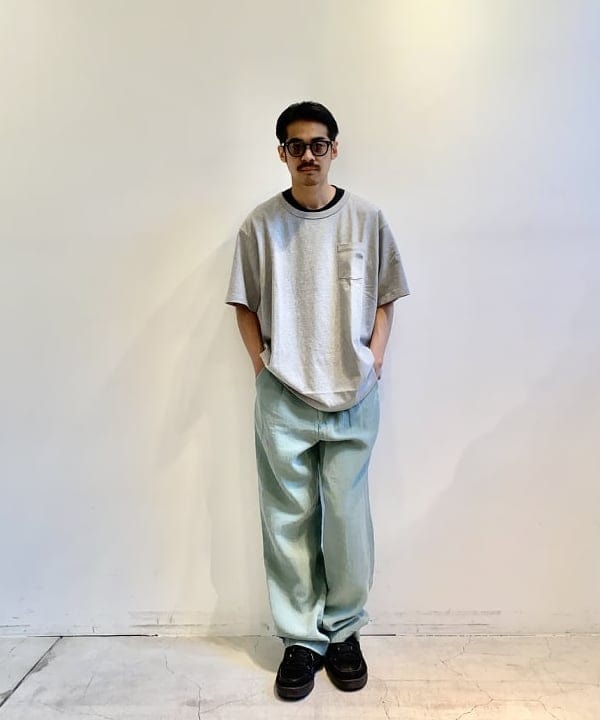 AURALEE 22ss WASHI DUCK CANVAS SLACKS - スラックス