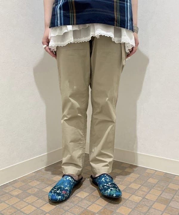 るーたまさんの「BEAMS WOMEN｜CROWN × BEAMS BOY / 別注 チャイナ ミュール」を使ったコーディネート