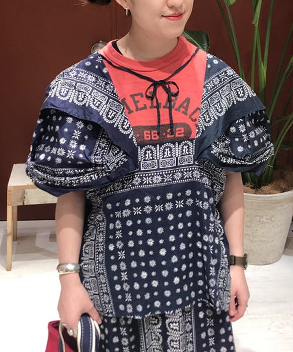 イシイ サオリさんの「BEAMS WOMEN｜BEAMS BOY / パネル クレイジー スカート」を使ったコーディネート