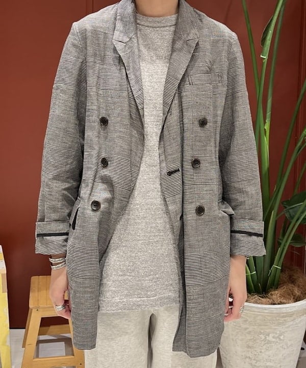 ミナミマリコさんの「BEAMS WOMEN｜WAREHOUSE & CO. / 別注 ステンシル13 Tシャツ」を使ったコーディネート