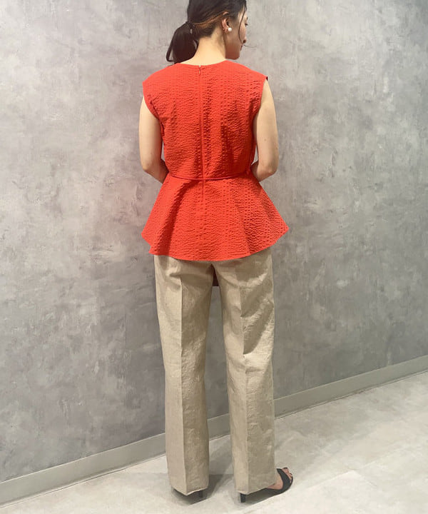 越智 里美さんの「BEAMS WOMEN｜jour couture / Dimple.01 パールピアス」を使ったコーディネート