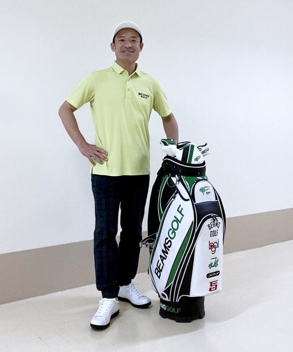 希少!大人気! BEAMS GOLF / 美品!セット＞BEAMS new キャディバッグ