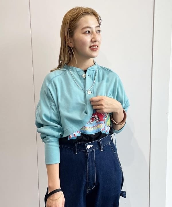 ハルカワエさんの「BEAMS WOMEN｜12オンス デニム ペインター パンツ」を使ったコーディネート