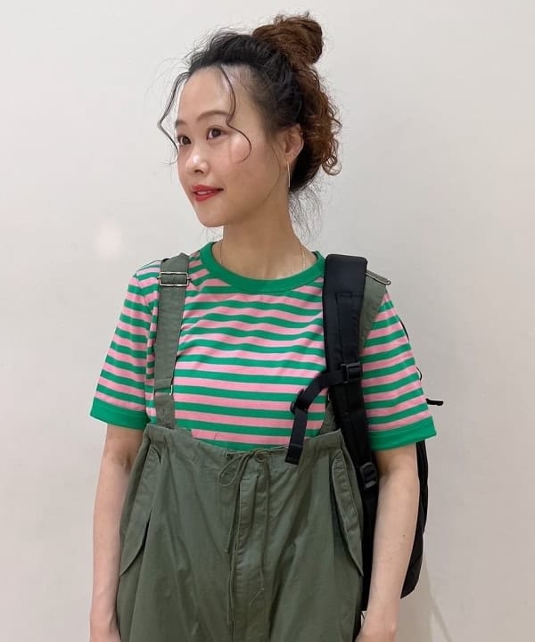 清水 彩乃さんの「BEAMS WOMEN｜BEAMS BOY / US ARMY オーバー パンツ」を使ったコーディネート