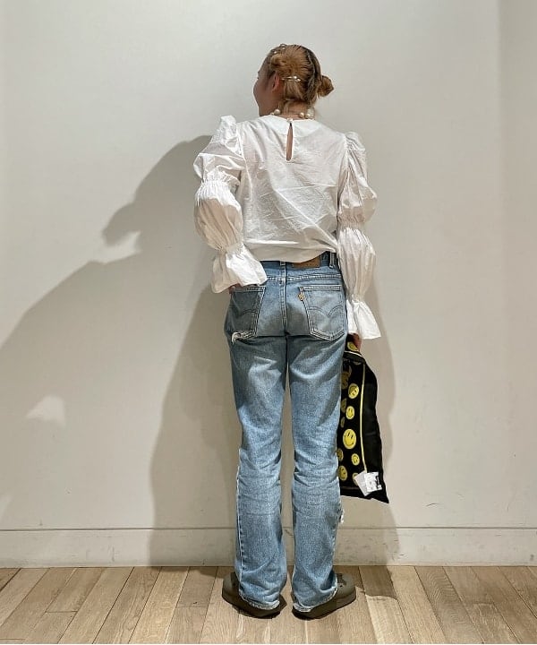 葛岡 七海さんの「BEAMS WOMEN｜Ray BEAMS / K10 マリーナチェーン ネックレス」を使ったコーディネート
