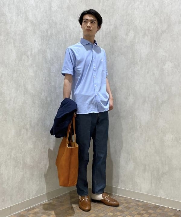 平柳 楓馬さんの「BEAMS WOMEN｜COOLMAX(R) シアサッカー 3ボタン ジャケット」を使ったコーディネート