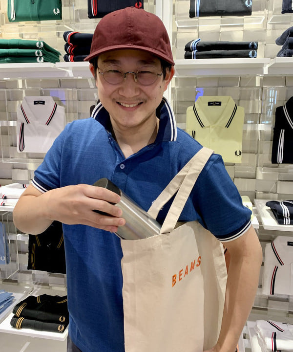 戸次 裕星さんの「BEAMS WOMEN｜FRED PERRY &times; BEAMS / 別注 Double Collar Polo Shirt」を使ったコーディネート