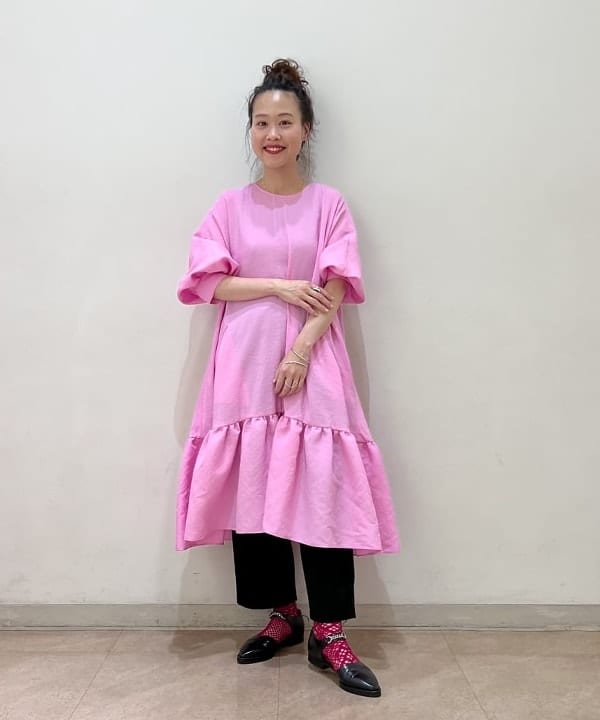 清水 彩乃さんの「BEAMS WOMEN｜BEAMS BOY / SILVER925 0.8mm リング」を使ったコーディネート