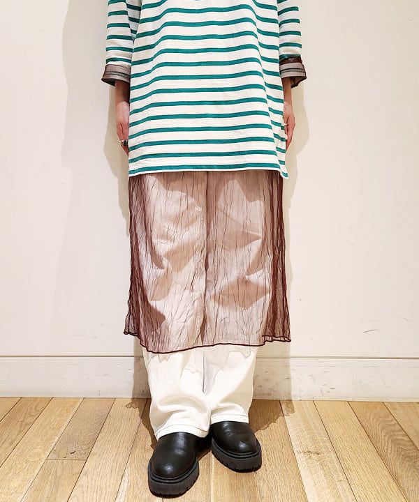 saori KATOさんの「BEAMS WOMEN｜Ray BEAMS / カラー ビジュー リング」を使ったコーディネート