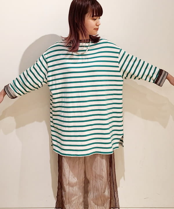saori KATOさんの「BEAMS WOMEN｜Ray BEAMS / カラー ビジュー リング」を使ったコーディネート