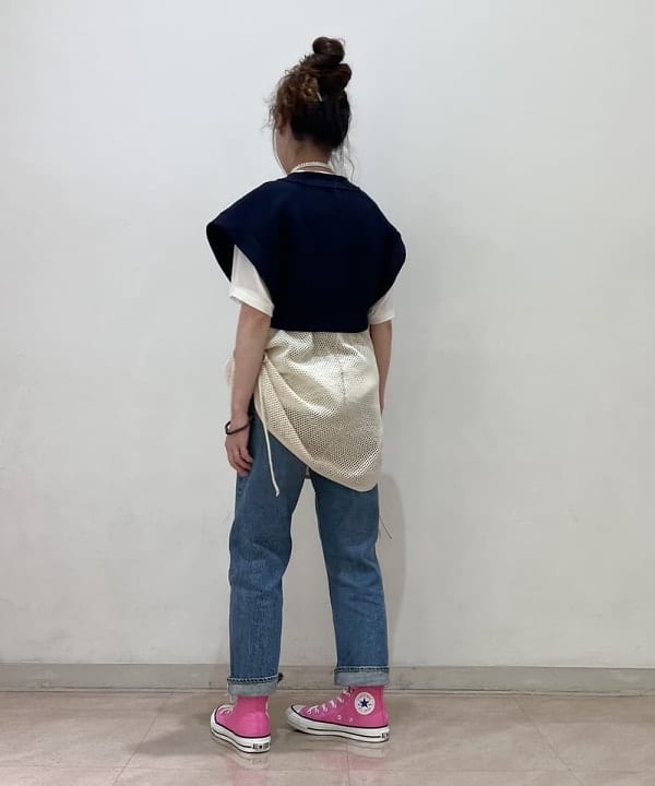 清水 彩乃さんの「BEAMS WOMEN｜BEAMS BOY / SILVER925 0.8mm リング」を使ったコーディネート