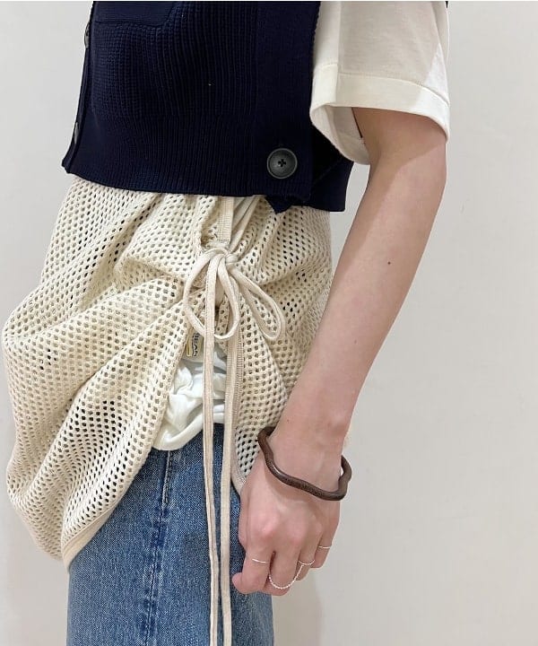 清水 彩乃さんの「BEAMS WOMEN｜BEAMS BOY / SILVER925 0.8mm リング」を使ったコーディネート