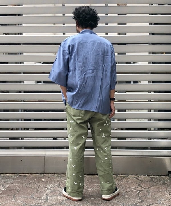 Tsutomu Nagafujiさんの「BEAMS WOMEN｜BEAMS / ソリッド ルーズフィット オープンカラーシャツ」を使ったコーディネート