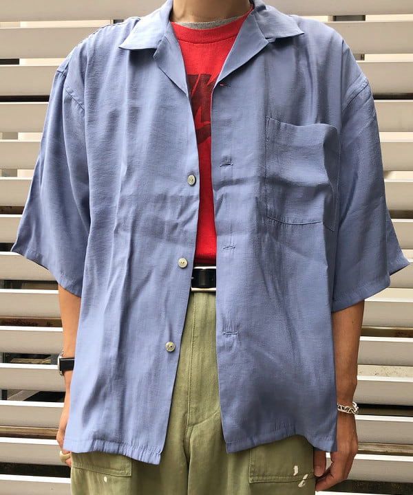 Tsutomu Nagafujiさんの「BEAMS WOMEN｜BEAMS / ソリッド ルーズフィット オープンカラーシャツ」を使ったコーディネート