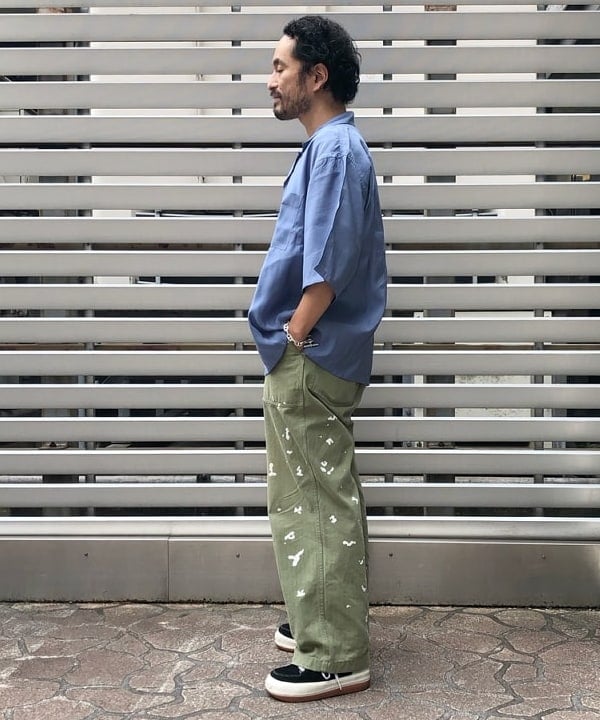 Tsutomu Nagafujiさんの「BEAMS WOMEN｜BEAMS / ソリッド ルーズフィット オープンカラーシャツ」を使ったコーディネート