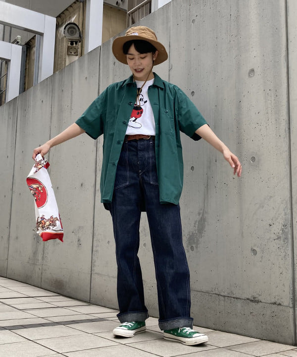 葵さんの「BEAMS WOMEN｜【別注】BUZZ RICKSON'S / USアーミーDENIM」を使ったコーディネート