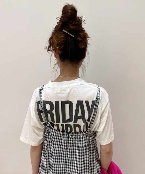 清水 彩乃さんの「BEAMS WOMEN｜BEAMS BOY / BBロゴ ショップバック」を使ったコーディネート