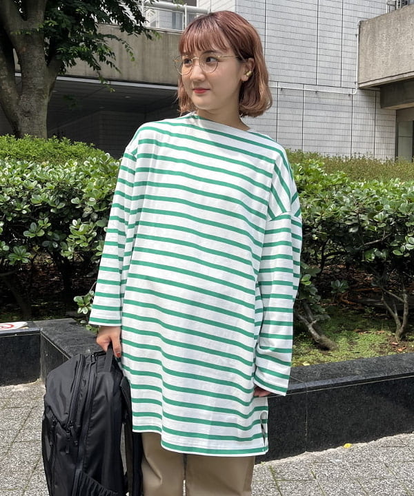 るーたまさんの「BEAMS WOMEN｜BUZZ RICKSON'S × BEAMS BOY / チノパンツ」を使ったコーディネート